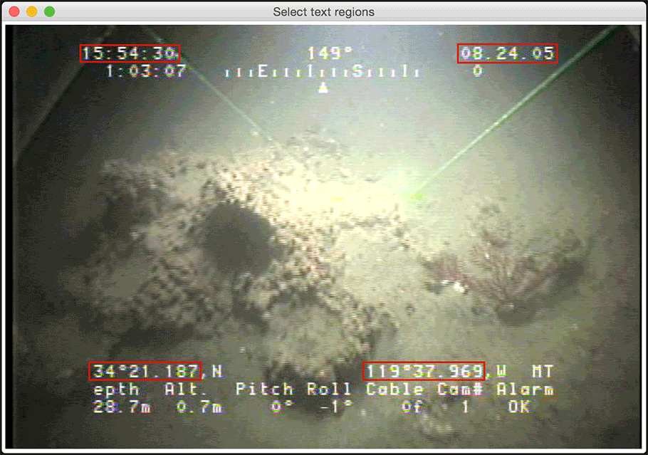 Example of NMEA GPS data parsed and reformatted as a spreadsheet.